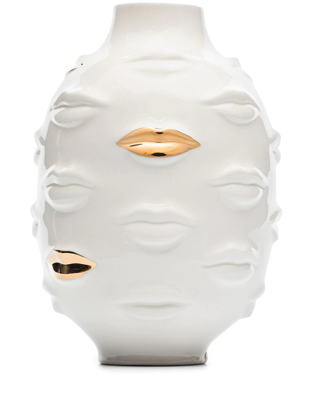  Jonathan Adler Jarrón Gilded Gala - Blanco 