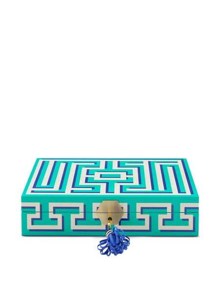  Jonathan Adler Joyero Ja Labyrinth - Verde 