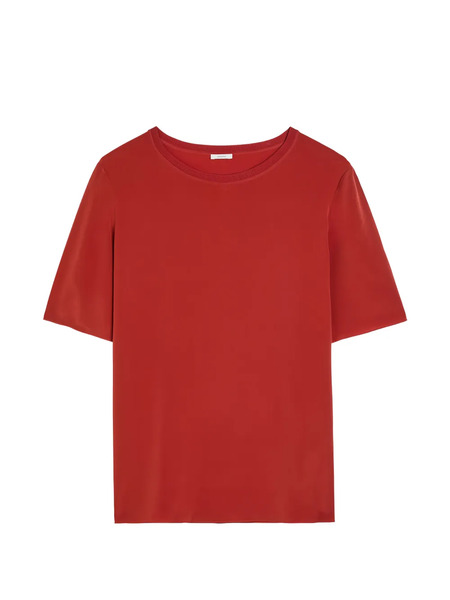  Joseph Camisa Rubin Con Cuello Redondo - Rojo 