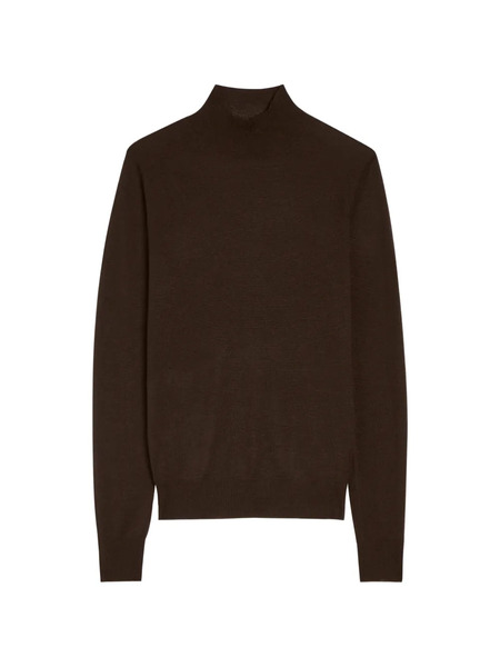  Joseph Jersey Con Cuello Alto - Marrón 