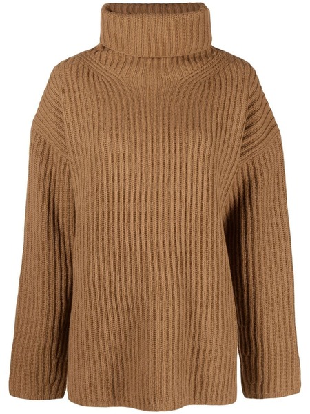  Joseph Jersey Con Cuello Vuelto - Marrón 