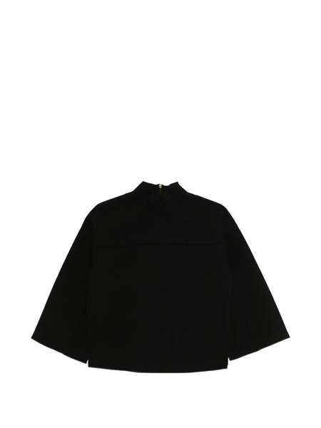  Joseph Sudadera Larrey Estilo Boxy - Negro 
