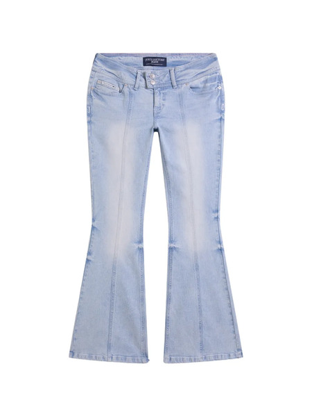  Juicy Couture Vaqueros Con Logo Bordado - Azul 