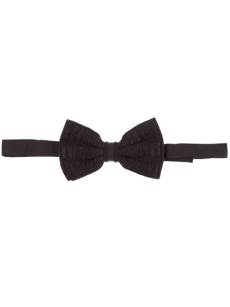  Jupe Silk Bow Tie - Negro 