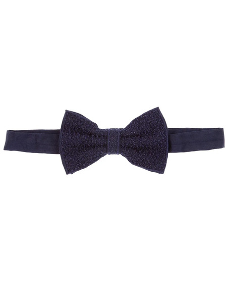  Jupe Silk Bow Tie - Negro 
