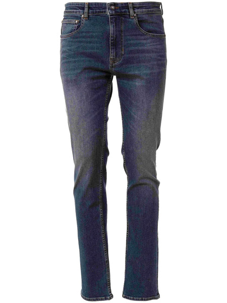  Just Cavalli Vaqueros Con Aplique Del Logo - Azul 