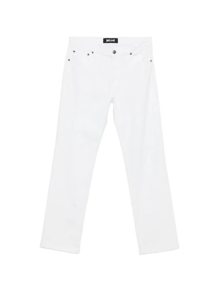  Just Cavalli Vaqueros Con Logo - Blanco 