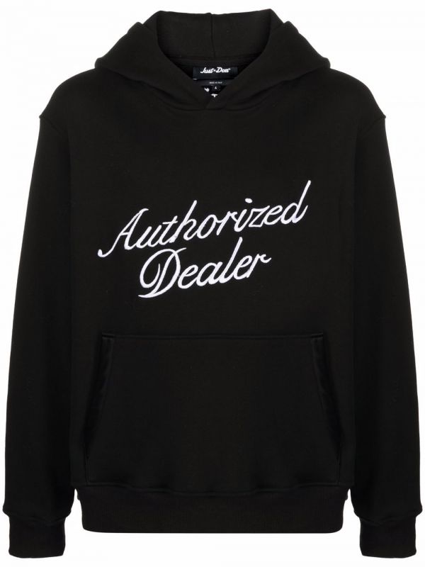  Just Don Sudadera Authorized Dealer Con Capucha - Negro 
