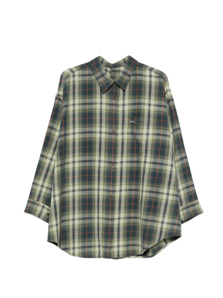  Juun.j Camisa A Cuadros - Verde 