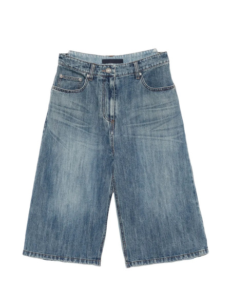  Juun.j Pantalones Vaqueros Cortos A Paneles - Azul 