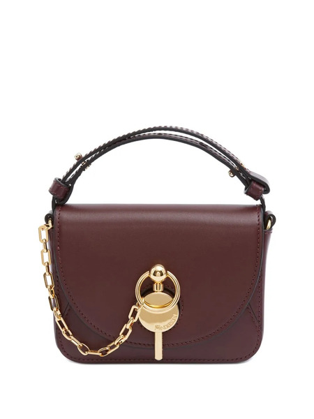  Jw Anderson Burgundy Nano Keyts Bag - Marrón 