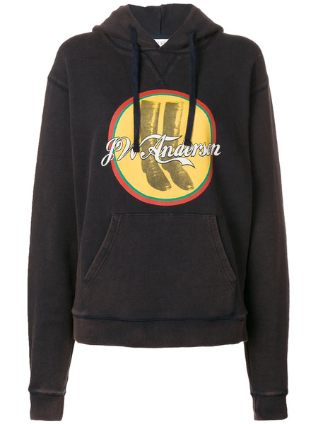  Jw Anderson Sudadera Con Capucha - Marrón 