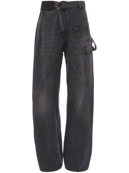  Jw Anderson Vaqueros Anchos Oversize - Gris 
