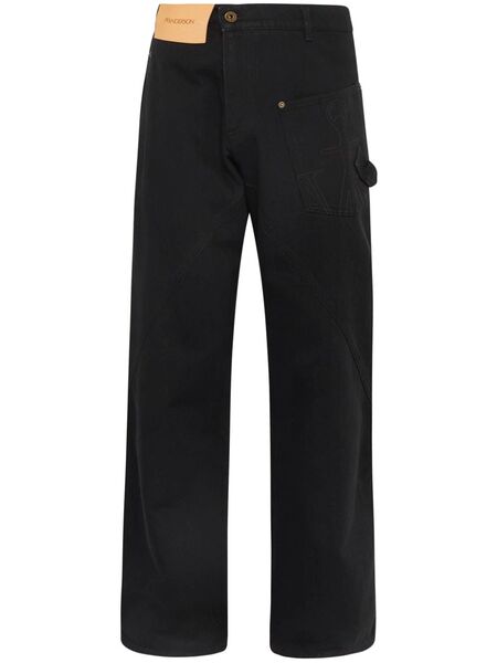  Jw Anderson Vaqueros Twisted - Negro 