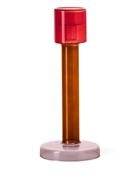  &k Amsterdam Portavelas Bole Cilíndrico (28,9 Cm X 12 Cm) - Rojo 