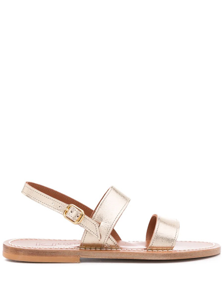  K. Jacques Sandalias Con Hebillas - Dorado 