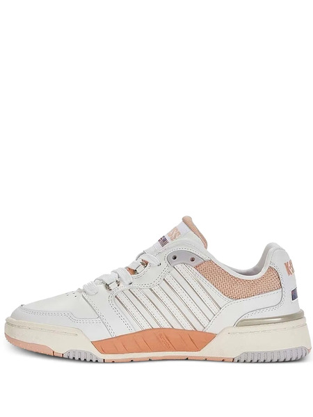  K-swiss Zapatillas Con Panel A Rayas - Blanco 