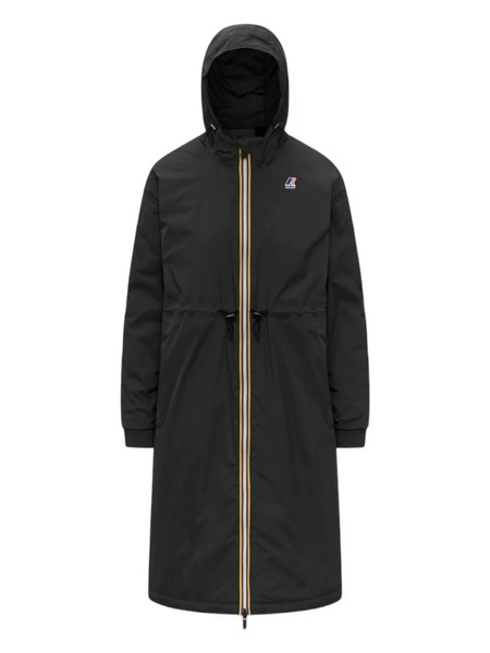  K-way Abrigo Delia Con Capucha - Negro 