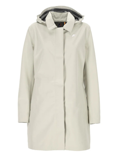  K-way Abrigo Mathy Bonded Con Capucha - Neutro 