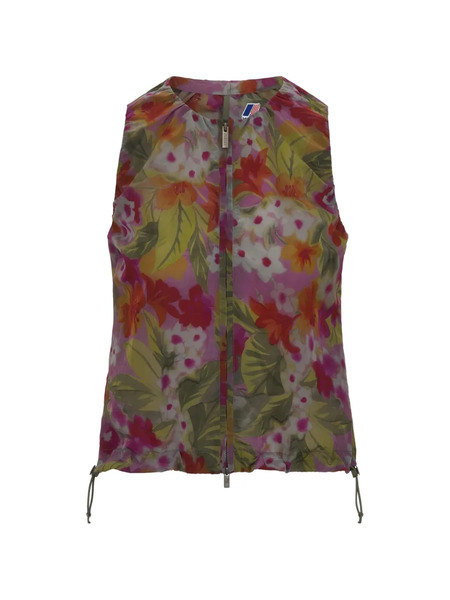  K-way Camisa Alize Con Estampado Floral - Verde 