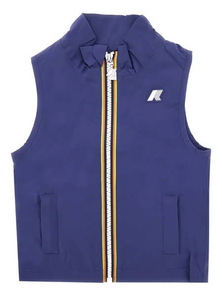  K-way Chaleco Valen Con Cuello - Azul 
