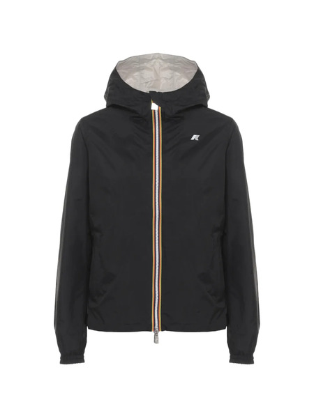  K-way Chaqueta Reversible Con Capucha - Negro 