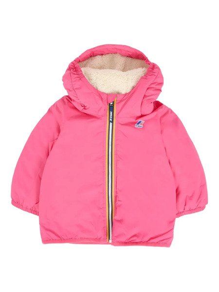  K Way Kids Plumífero Con Capucha - Rosa 