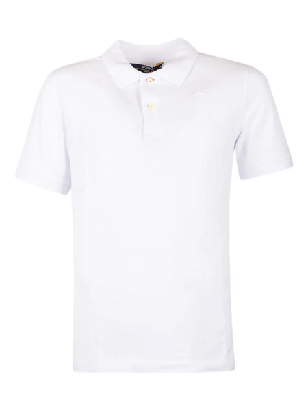  K-way Polo De Algodón - Blanco 