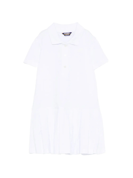  K-way Vestido Con Botones - Blanco 