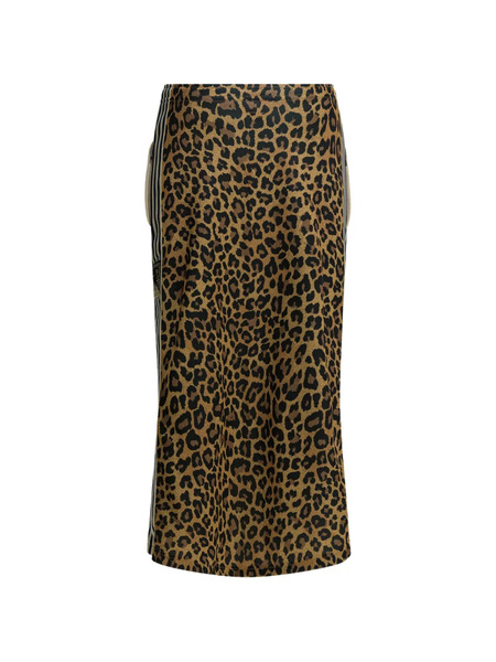  Kapital Falda Midi Con Estampado De Leopardo - Neutro 