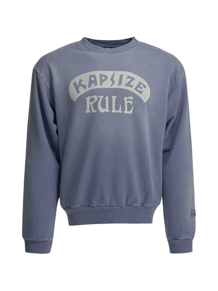  Kapital Sudadera Con Estampado Gráfico - Azul 