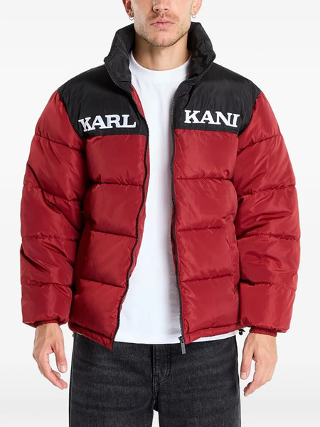 Karl Kani Plumífero Con Logo Estampado - Rojo 