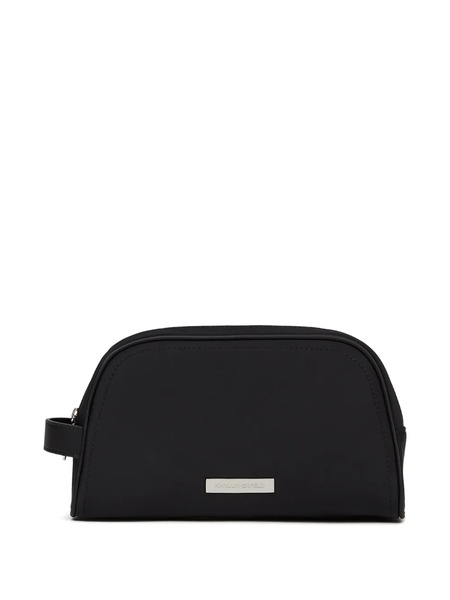  Karl Lagerfeld Estuche De Maquillaje Con Placa Del Logo - Negro 