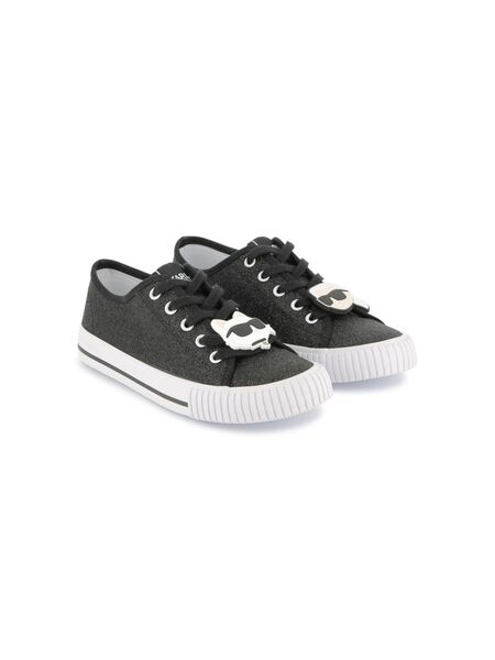  Karl Lagerfeld Kids Zapatillas Con Logo Estampado - Negro 