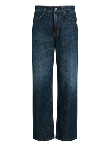  Karl Lagerfeld Vaqueros Anchos Oscuros - Azul 