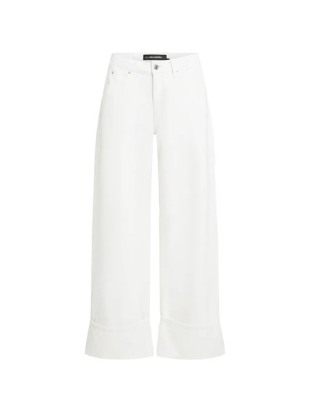  Karl Lagerfeld Vaqueros Con Bolsillos - Blanco 