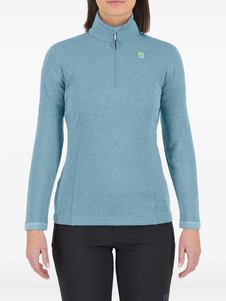  Karpos Sudadera Pizzocco W Con Media Cremallera - Azul 