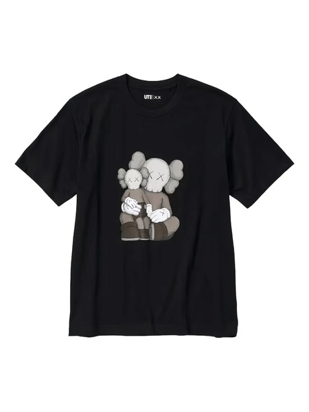  Kaws Camiseta Ut - Negro 