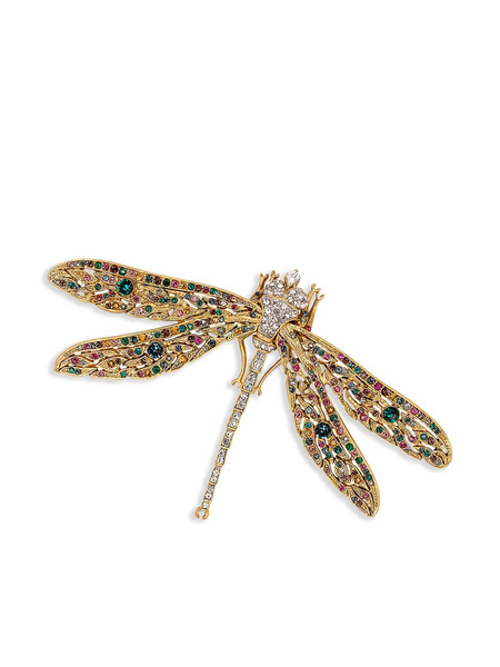  Kenneth Jay Lane Pin Dragonfly - Dorado 