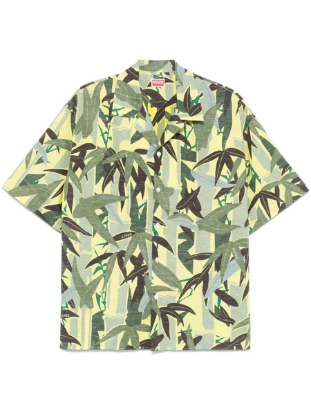  Kenzo Camisa Chiku-rin Camo - Verde 