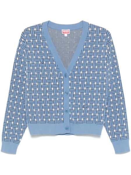  Kenzo Cárdigan Kenzo Weave - Azul 