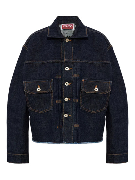  Kenzo Chaqueta Con Botones - Azul 