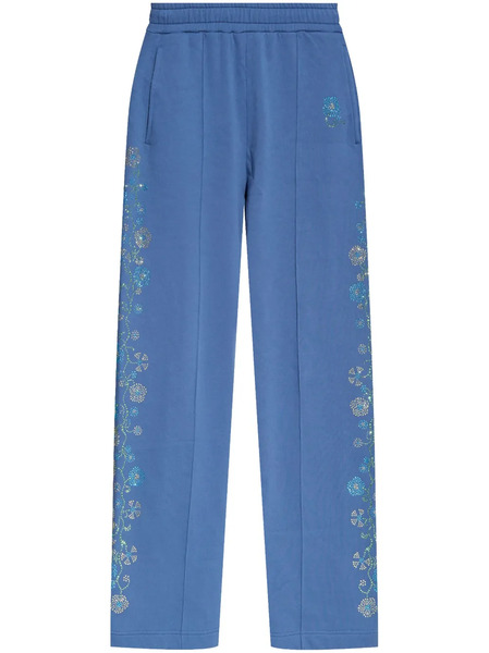  Kenzo Pantalones Jungle Flower - Azul 