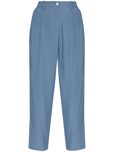  Kenzo Pantalones Rectos Lisos - Azul 