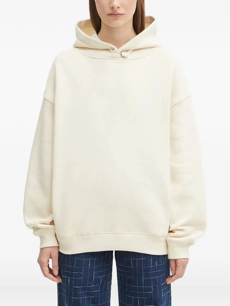  Kenzo Sudadera Con Capucha Y Imperdible - Blanco 
