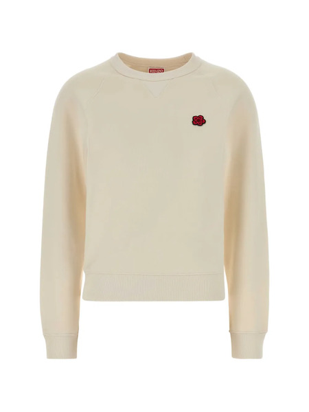  Kenzo Sudadera De Algodón Con Aplique - Neutro 