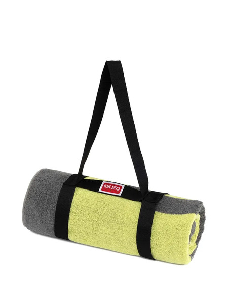  Kenzo Toalla De Playa Con Logo - Verde 