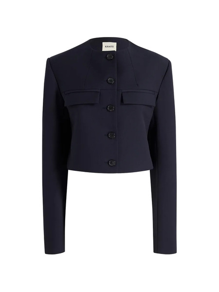  Khaite Chaqueta Roto - Azul 