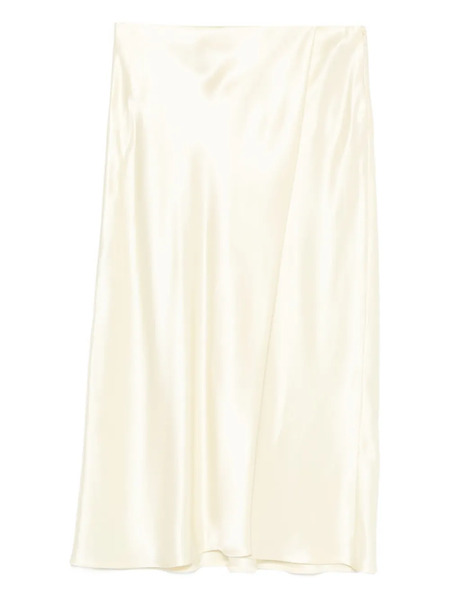  Khaite Falda Midi Demi - Amarillo 