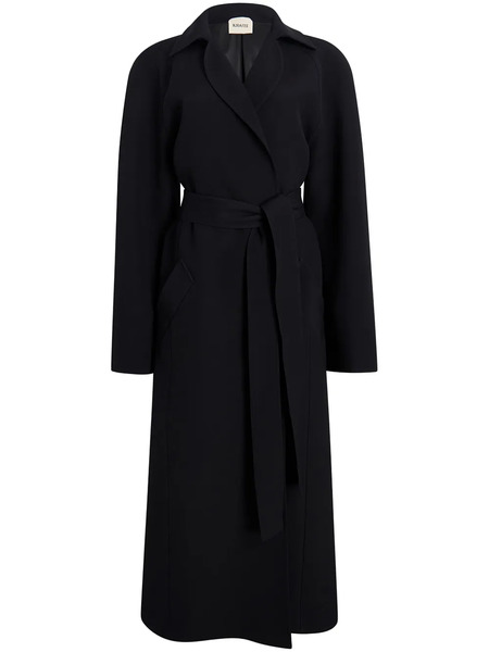  Khaite Gabardina Roth - Negro 